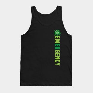 Emergency Department Emergency Room Nurse St Patrick's Day Tank Top